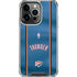 NBA Oklahoma City Thunder Jersey iPhone 16 Pro Max Clear Case